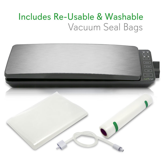 NutriChef Automatic Food Vacuum Sealer & Reviews Wayfair